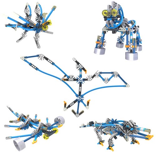 K'Nex Cyborg Creatures 15 Modellen, 196dlg.-2