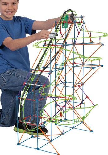 KNEX TYPHOON FRENZY ROLLER COASTER-3