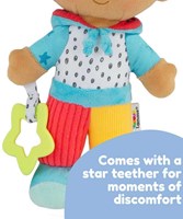 Lamaze sensorisches Spielzeug My Friend Lucas - pädagogischer Kuschelfreund-2