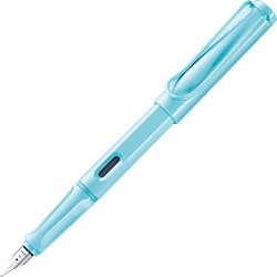 Lamy Füller Safari Pastellblau Medium ergonomischer Schreibkomfort