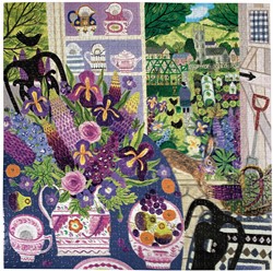 eeBoo Lavender Kitchen - 1000 Teile