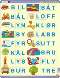 Larsen Puzzle - Buchstabieren lernen für Kinder - 23 Teile