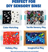 Learning Resources Spielsand Playfoam Pluffle Twist schwarz weiß sensorisches Spielzeug-2