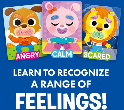 Learning Resources Lernspielzeug Playfoam Shape & Learn Feelings-2
