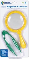 Learning Resources Experimentierset - Jumbo-Lupe und Pinzette für Kinder