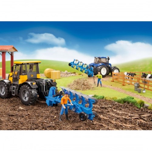 Bruder Lemken Pflug - Spielzeug Wendepflug 25cm Kunststoff-2