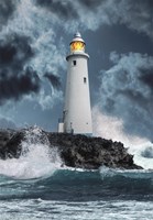 Pzl 1000 Hqc Lightouse In The Storm -2024