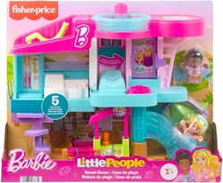 Mattel Little People Barbie Strandhaus Spielzeug für Kinder