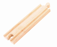 BigJigs Holz Eisenbahn mittlere gerade Schienen Set - Spielzeug