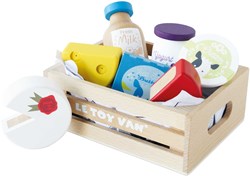 Le Toy Van Holzspielzeug Kiste Käse und Milchprodukte FSC 100% nachhaltig