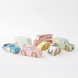 Le Toy Van Holzspielzeugautos Vintage Set FSC 100% nachhaltig