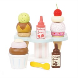 Le Toy Van Holz-Eisstand Carlo's Ice Cream Stand FSC 100% Spielzeug