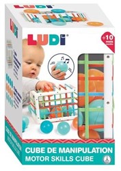 Ludi Aktivitätswürfel motorisches Spielzeug sensorisches Lernen Baby