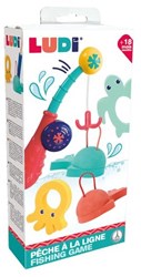Ludi Angelspiel Badespielzeug für Kleinkinder - Lernspielzeug Fischen