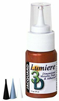 Jacquard 3D-Farbe Spielzeug Lumiere Kupfer 29 ml Textilfarbe