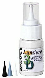 Jacquard 3D-Farbblister Perlmutt 29 ml - kreative Bastelfarbe