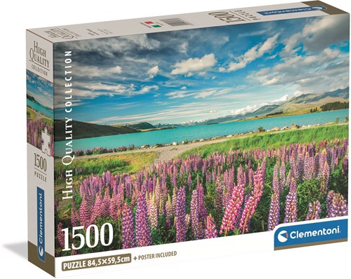 Pzl 1500 HQC Lupins At Lake Tekapo 2025-2