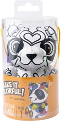 American Crafts Bastelset Plüschpanda eigene Kuscheltier bemalen