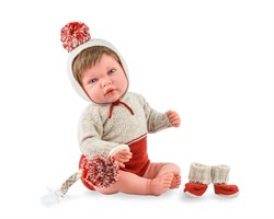 Marina - Pau Marina Pau - Pop Newborn Luka Vintage Estuche - 45cm