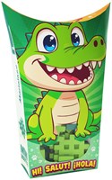 Marioinex Bauset Mini Waffle Pocket Pets Krokodil buntes Spielzeug-2