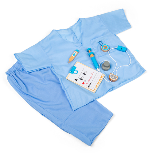 BigJigs Arztkostüm Verkleidungsset für Kinder - mit Zubehör-3