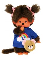 Monchhichi Puppe Kawaii Mädchen 20cm Kuscheltier Spielzeug Multicolor-2