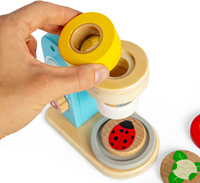 BigJigs Holz Mikroskop Lernspielzeug für Kinder - FSC Holz-3