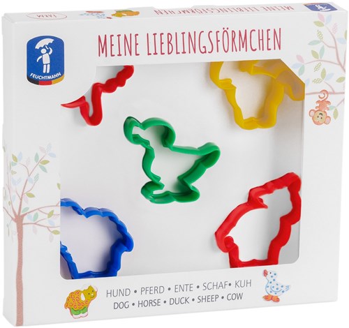 Feuchtmann Bauernhof Spielset Formenbox für Kinder