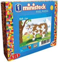 Ministeck Bauernhof Kuh Bauset - kleine Box - 300 Teile