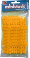 Ministeck Mosaik Neon Orange Farbstreifen Set 9 Stück - Polybag