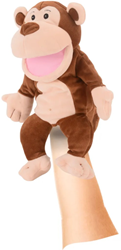 Fiesta Crafts Handpuppe Affe - pädagogisches Spielzeug Handpuppe