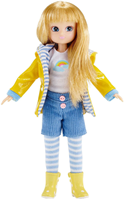 Lottie Puppe Muddy Puddles Regenjacke und Stiefel Spielzeug-2