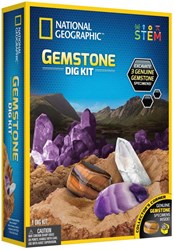 Bandai Edelstein-Ausgrabungsset - National Geographic Lernspielzeug