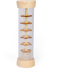 Bigjigs Holz Regenmacher Musikinstrument für Kinder 19cm