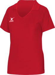 Gilbert Netball Damen Blaze Shirt Größe 14 rot Sportbekleidung