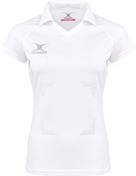 Gilbert Netball Damen Shirt Eclipse Hook and Loop weiß Größe 14 Sport