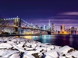 Legpuzzel Winter in New York, 1500st.