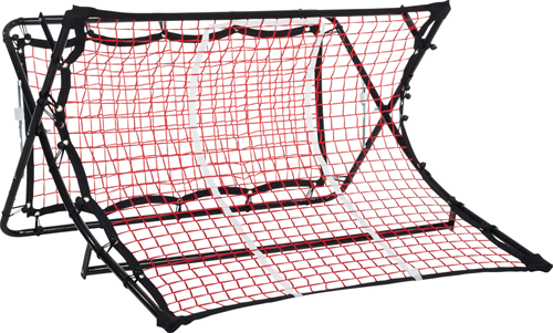 Pure2improve Fußball Rebounder & Rampe