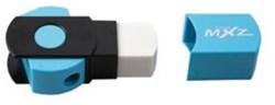 Bruynzeel Anspitzer mit Radiergummi Pacific Set - 5 Stück