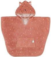 Trixie Kinderponcho Mrs Cat - Weicher Baumwoll-Tierponcho rosa
