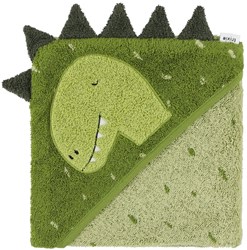 Trixie Kapuzenhandtuch Bio-Baumwolle 75x75cm Mr. Dino Babyhandtuch