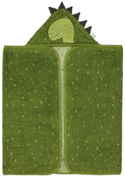 Trixie Kapuzenbadetuch Kinder 70x130cm Bio-Baumwolle Mr. Dino