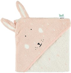 Trixie Kapuzenhandtuch Bio-Baumwolle 75x75cm Mrs. Rabbit Babybadetuch