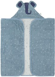 Trixie Kapuzenhandtuch Bio-Baumwolle 70x130cm Mrs. Elephant - weiches Badetuch