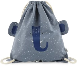 Trixie Turnbeutel Rucksack Kinder Mrs. Elephant wasserabweisend Baumwolle