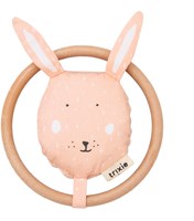 Trixie Babyrassel rosa Mrs. Rabbit - knisterndes Babyspielzeug