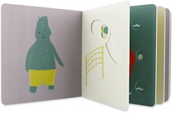 Trixie Schiebe-Buch interaktives Karton Strand Tiere Babybuch