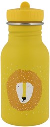 Trixie Isothermische Trinkflasche - Edelstahl Kinderflasche - Mr. Lion - 350ml - Gelb - Auslaufsicher