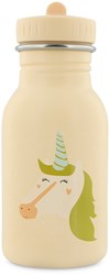 Trixie Trinkflasche für Kinder - Edelstahl Wasserflasche 350ml - Mrs. Unicorn - auslaufsicher - rosa