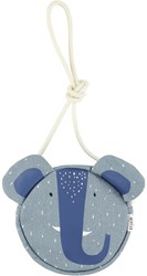 Trixie Kindertasche Handtasche blau Mrs. Elephant runde Tasche Baumwolle